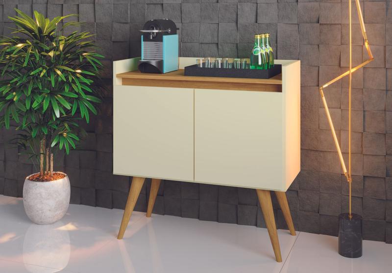 Imagem de Aparador Buffet Gold Cantinho do Café com 2 portas - Várias Cores