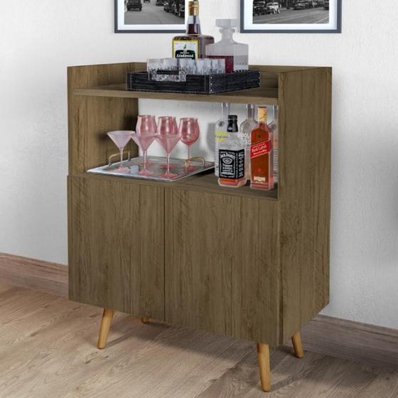 Imagem de Aparador Buffet Retrô 2 Portas Suiça Ferrara
