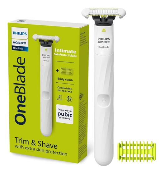 Imagem de Aparador De Corpo Unissex Íntimo Philips Norelco Oneblade