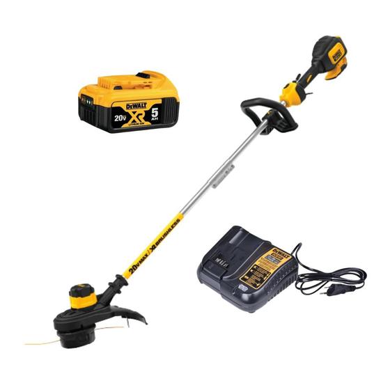Aparador De Grama A Bateria 5ah 20v Brushless Dewalt Dcst920