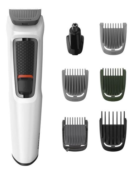Imagem de Aparador de Pelos Barba e Cabelo sem Fio Multifuncional 7 em 1 Philips Mg3721/77 Series 3000 Bivolt
