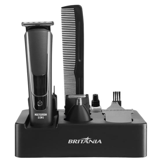 Aparador de Pelos Britânia BAP20 Multigroom 11 em 1 Menor preço em Aparador de Pelos Britânia BAP20 Multigroom 11 em 1