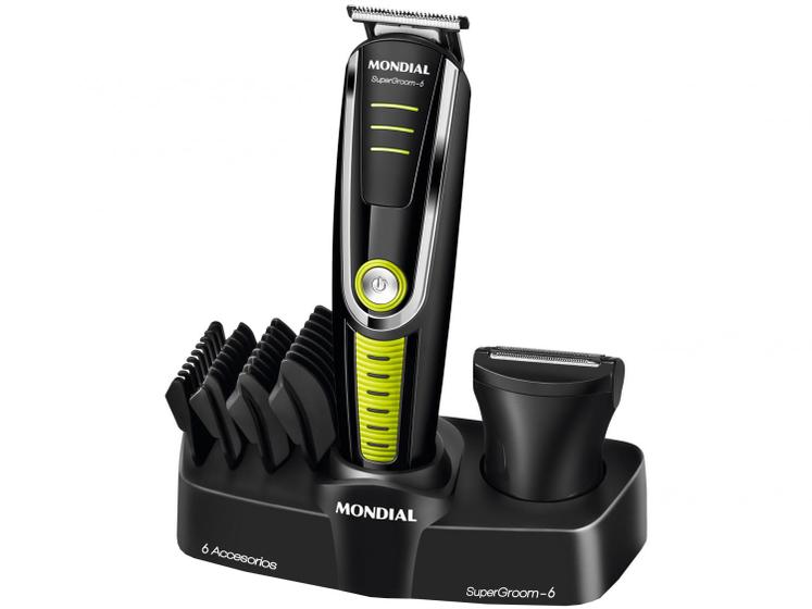 Menor preço em Aparador de Pelos Mondial BG-4 SuperGroom 6