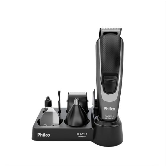 Imagem de Aparador de Pelos Philco 8 Acessórios PAPE01 Bivolt