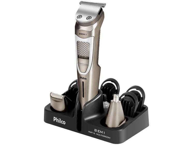 Aparador de Pelos Philco PAP16 8 em 1 com Acessórios Menor preço em Aparador de Pelos Philco PAP16 8 em 1 com Acessórios
