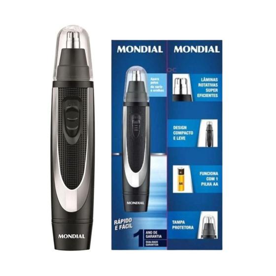 Aparador de pelos sem fio a pilha mondial classic preto tr-01 bivolt é ruim? Aparador de pelos sem fio a pilha mondial classic preto tr-01 bivolt é boa?