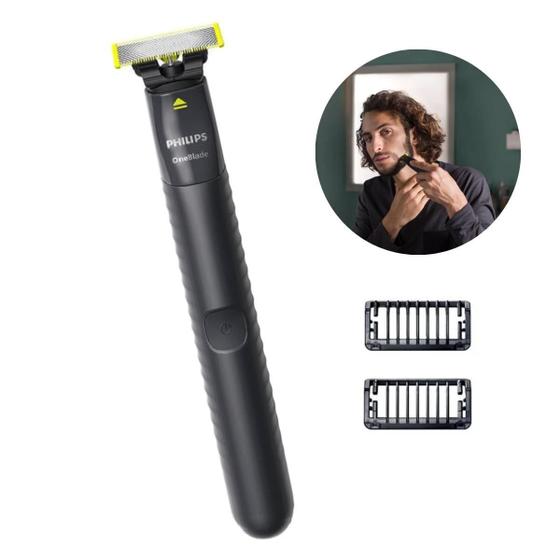 Imagem de Aparador Philips Qp1424/10 Barba E Bigode Verde Limão