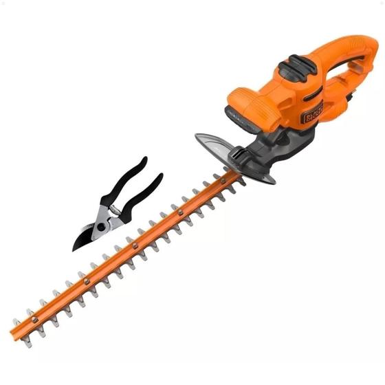 Imagem de Aparador Podador De Cerca Viva 18 Pol BEHT201K 45cm 420w Com Alicate De Poda Black Decker 220v
