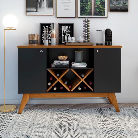 Aparador Sala pés  em Madeira Maciça - Ellegance 2 Portas é boa?