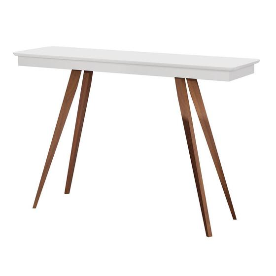 Aparador Sala Pés Madeira Retrô e Tampo MDF Branco é boa?