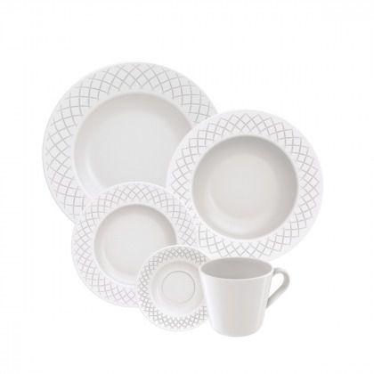 Imagem de Apararelho de jantar porcelana 20 pc ingrid