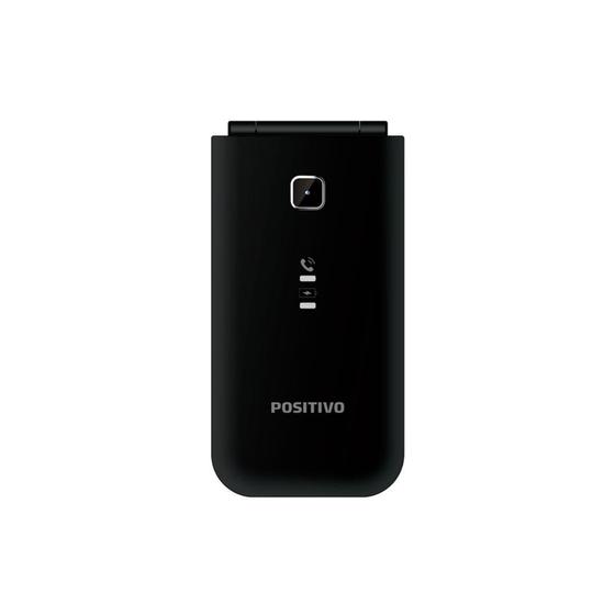 Imagem de Aparelho Celular Flip Rádio Fm E Bluetooth P50 Positivo