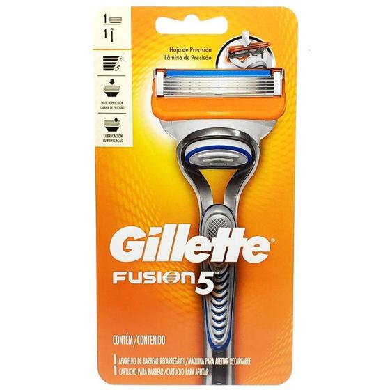Imagem de Aparelho De Barbear Gillette Fusion 5 Tradicional