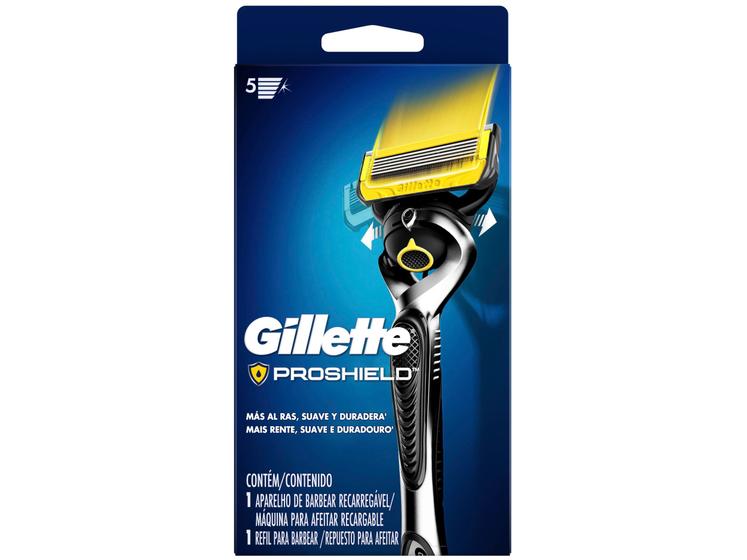 Aparelho de Barbear Gillette Fusion5 Menor preço em Aparelho de Barbear Gillette Fusion5