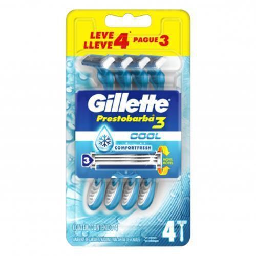 Imagem de Aparelho De Barbear Gillette Leve 4 Pague 3 Prestobarba