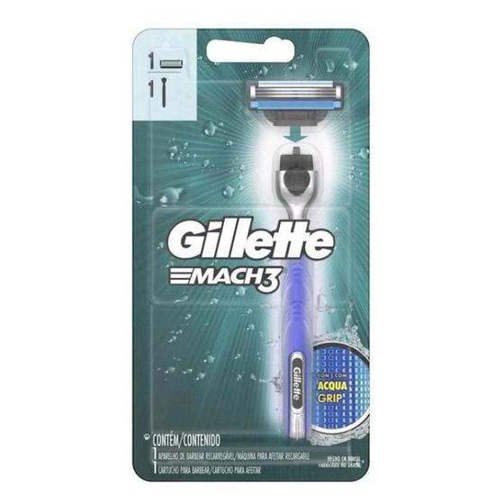 Imagem de Aparelho de Barbear Gillette Mach 3 (Original)