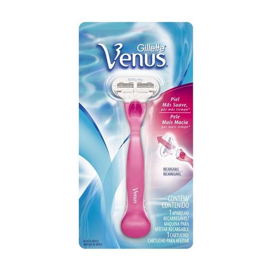 Aparelho de barbear gillette venus rosa - 1 unidade - Procter glambe ...
