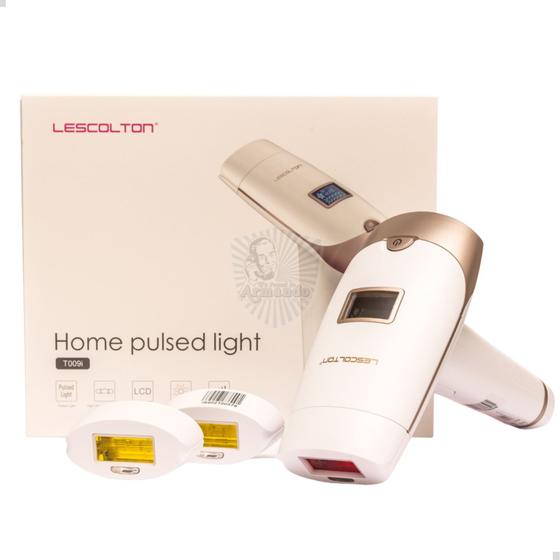 Aparelho de Depilação Definitiva IPL Lescolton T009I Pulsada Permanente