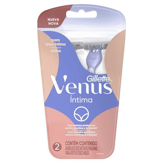 Imagem de Aparelho de Depilar Gillette Venus Íntima 2 Unidades