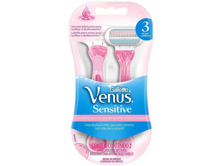 Imagem de Aparelho de Depilar Gillette Venus Sensitive - 2 unidades