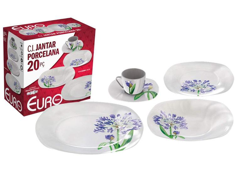 Imagem de Aparelho de Jantar 20 Peças em Porcelana