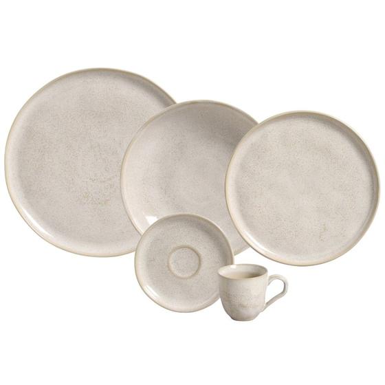 Aparelho de Jantar 30 Peças Bio Latte Porto Brasil Menor preço em Aparelho de Jantar 30 Peças Bio Latte Porto Brasil