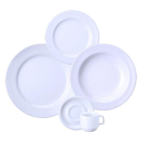 Aparelho de Jantar e Chá Oxford 20 Pc Branco AE20-5002 Menor preço em Aparelho de Jantar e Chá Oxford 20 Pc Branco AE20-5002