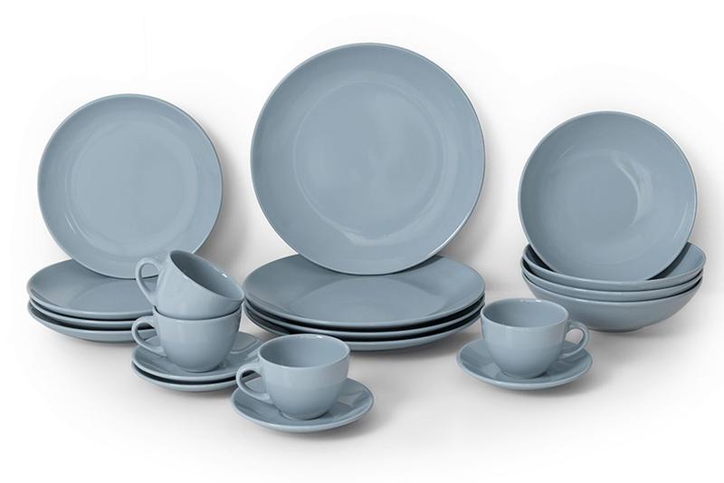 Imagem de Aparelho de jantar Haus Concept Soho 20 peças Azul Fosco