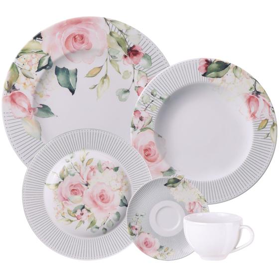 Imagem de Aparelho de Jantar Tramontina Porcelana Ornatta 20 Pç