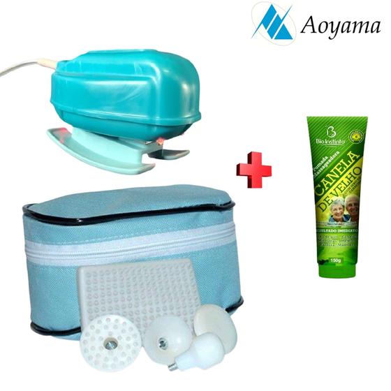 Aparelho De Massagem Elétrico com Infravermelho + Pomada Canela De Velho Menor preço em Aparelho De Massagem Elétrico com Infravermelho + Pomada Canela De Velho