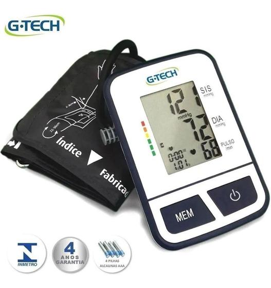 Aparelho De Medir Pressão Digital De Braço BSP 11 G-tech Menor preço em Aparelho De Medir Pressão Digital De Braço BSP 11 G-tech