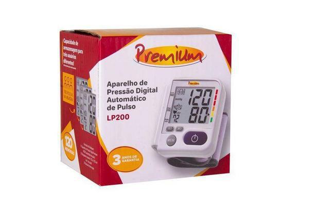 Aparelho De Medir Pressão Digital Pulso Lp200 Premium Menor preço em Aparelho De Medir Pressão Digital Pulso Lp200 Premium