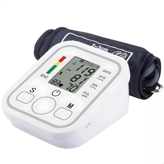 Aparelho de Pressão Arterial Digital de Braço Automático Monitor ...