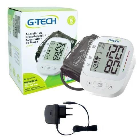 Imagem de Aparelho De Pressão Digital Automático de Braço G-tech LA800 com Fonte