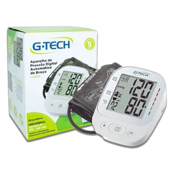 Imagem de Aparelho de Pressão Digital Automático de Braço G-Tech La800