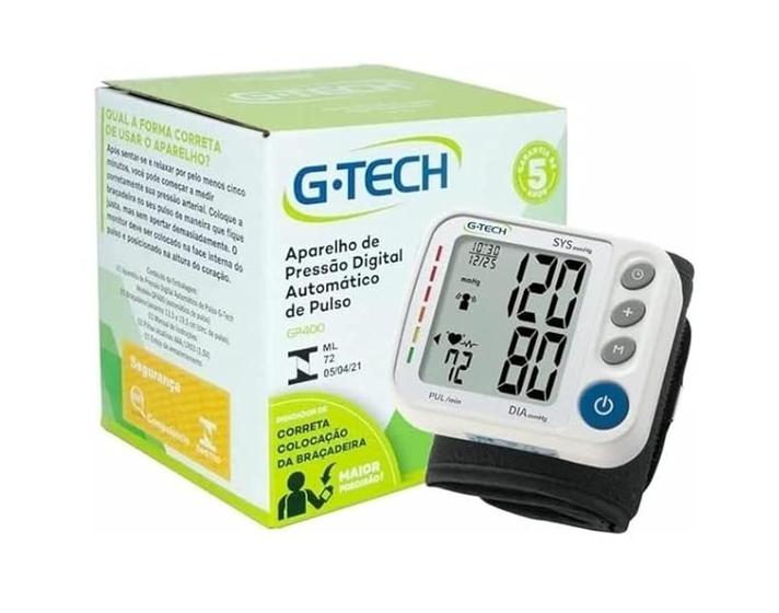 Imagem de Aparelho de Pressão Digital de Pulso GP400 - G-Tech