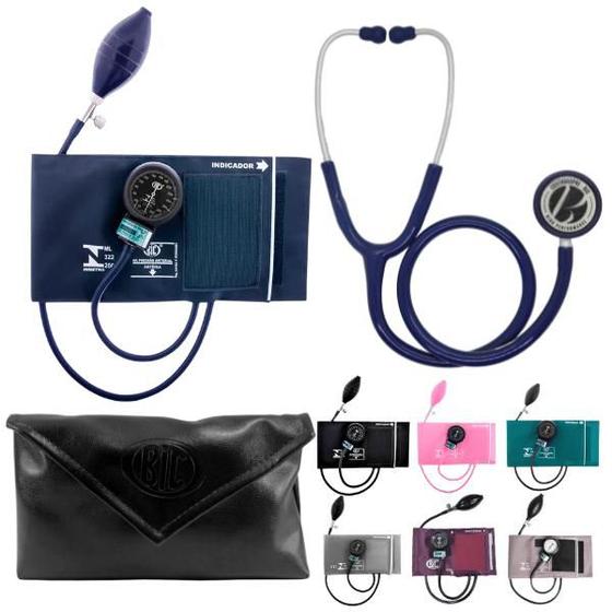 Aparelho De Pressão Esfigmomanômetro Aneroide + Estetoscópio Adulto Duplo Bic é boa?