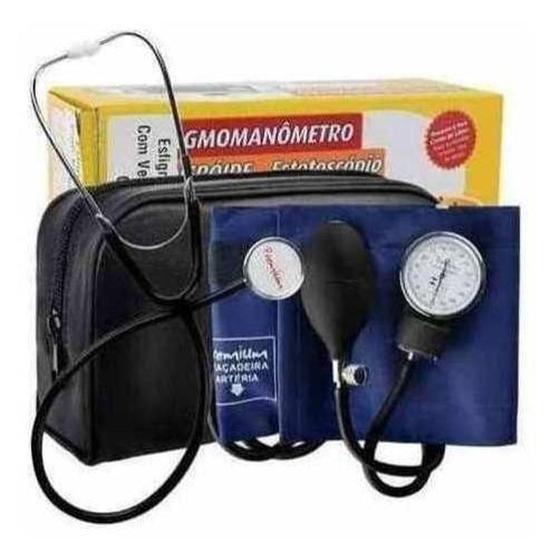Imagem de Aparelho De Pressão Esfigmomanômetro Com Estetoscópio Premium - ESFS50N