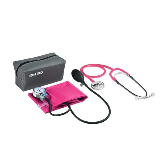 Aparelho De Pressão Esfigmomanômetro Estetoscópio Acadêmico Pa Med