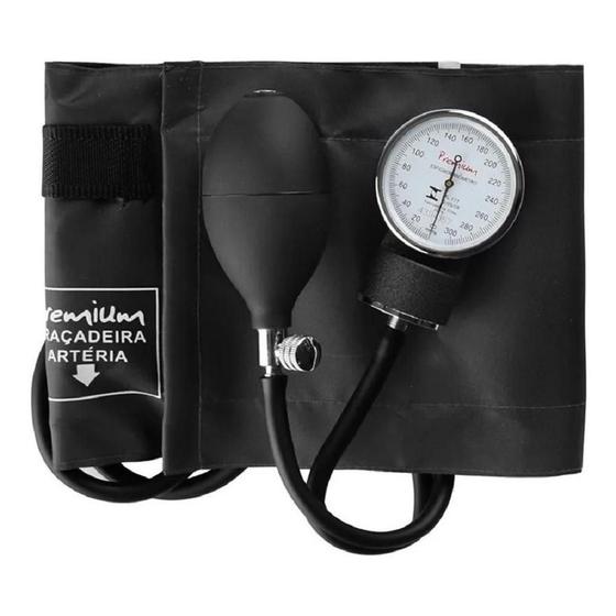 Imagem de Aparelho De Pressão Manual Esfigmomanômetro Premium