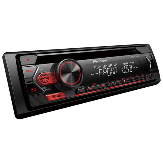 Imagem de Aparelho de Som Automotivo Pioneer DEH-S1250UB - 50W - USB/CD/Aux - AM/FM