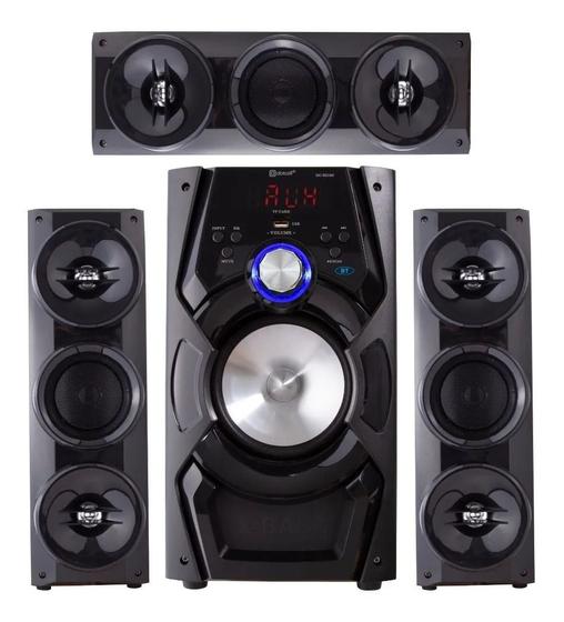 Aparelho De Som Mini System Potente 3.1 Canais 50w Dotcell - Mox ...