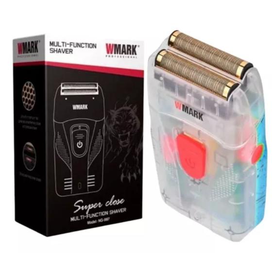 Imagem de Aparelho Elétrico Barbeador Wmark Ng987 S/Fio Original