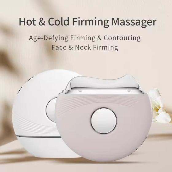 Imagem de Aparelho Elétrico de Beleza Kinzino - Massageador Facial Quente e Frio