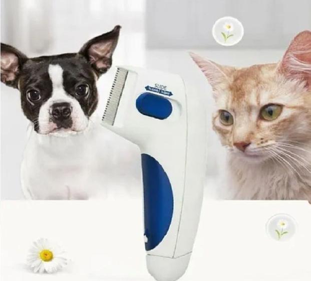 Imagem de Aparelho Elétrico Para Remoção De Pulgas De Pets Prático A Pilha