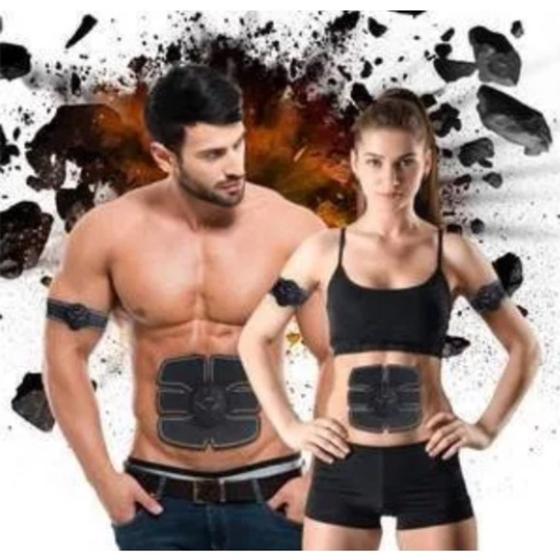 Imagem de Aparelho Estimulador Abdominal Muscular Elétrico 6 Pack EMS Beauty Body