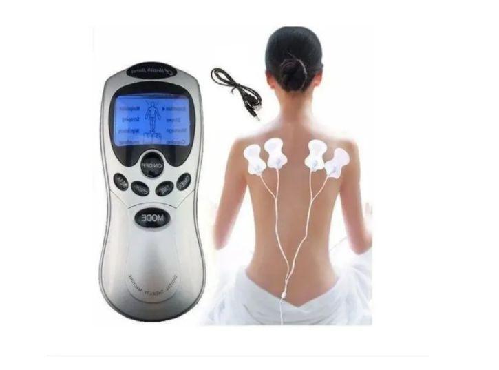 Imagem de Aparelho Fisioterapia Digital Massagem Prático Tratamento Choque Acupuntura Tens e Fes Portátil