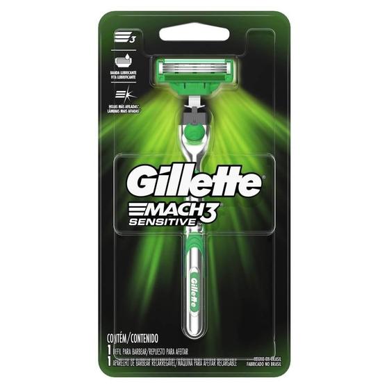 Imagem de Aparelho Gillette Mach3 Sensitive