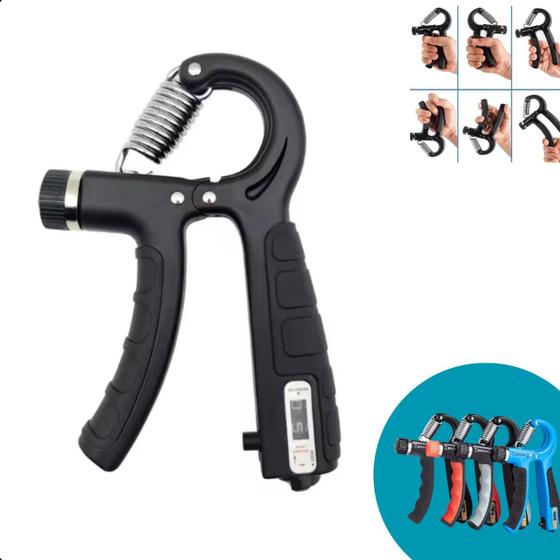 Imagem de Aparelho Hand Grip Com Mola Ajustável  Profissional E Resistente