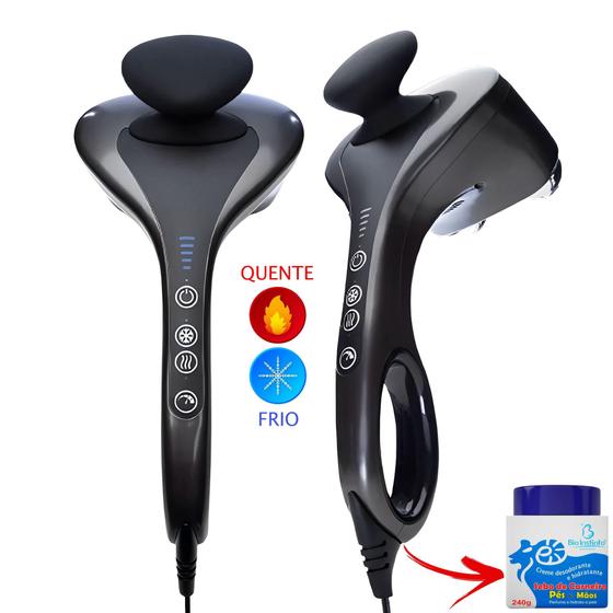 Imagem de Aparelho Massageador Elétrico Quente E Frio Dual Pro + Creme